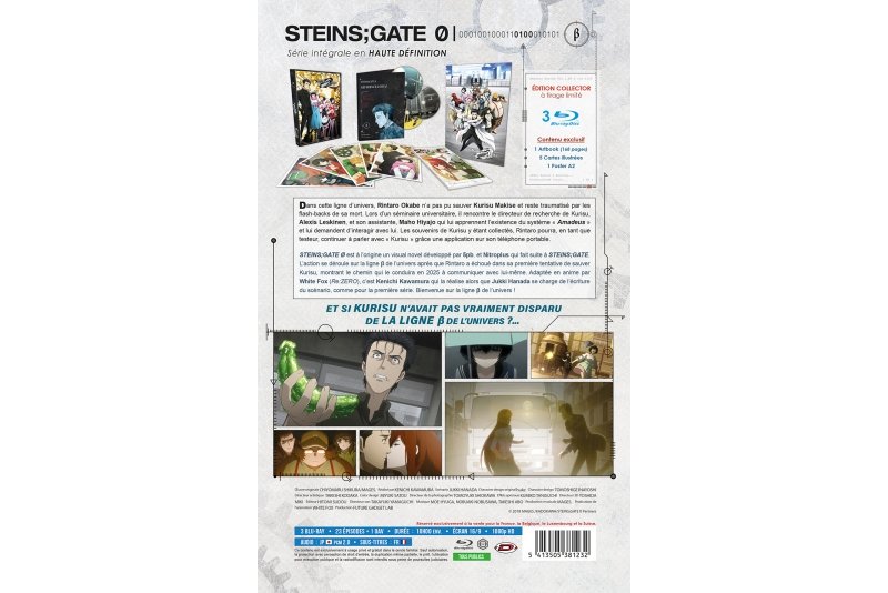 IMAGE 3 : Steins Gate 0 - Intégrale (Série TV + OAV) - Edition Collector Limitée - Coffret A4 Blu-ray