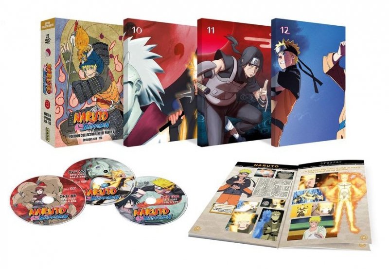 Naruto Shippuden - Partie 4 - Edition Collector Limitée - Coffret A4 23 DVD