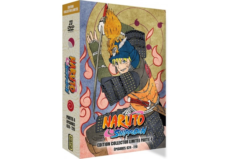IMAGE 2 : Naruto Shippuden - Partie 4 - Edition Collector Limitée - Coffret A4 23 DVD