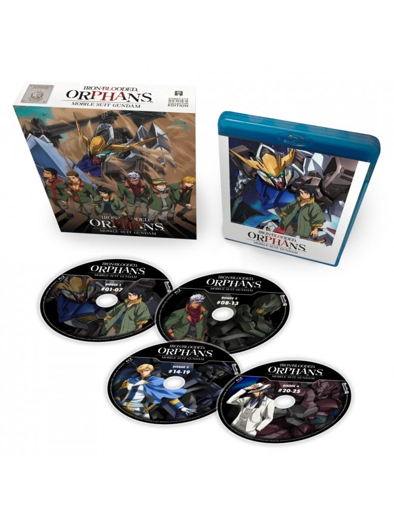 IMAGE 2 : Mobile Suit Gundam: Iron-Blooded Orphans - Partie 1 - Edition Collector - Coffret Blu-ray