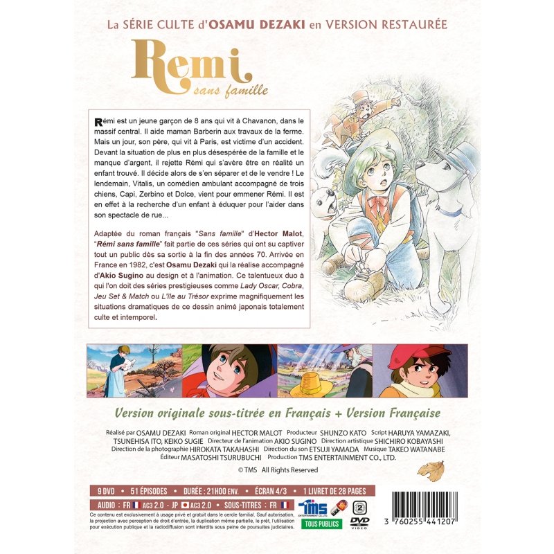 IMAGE 3 : Rémi sans famille - Intégrale - Edition Collector - Coffret DVD