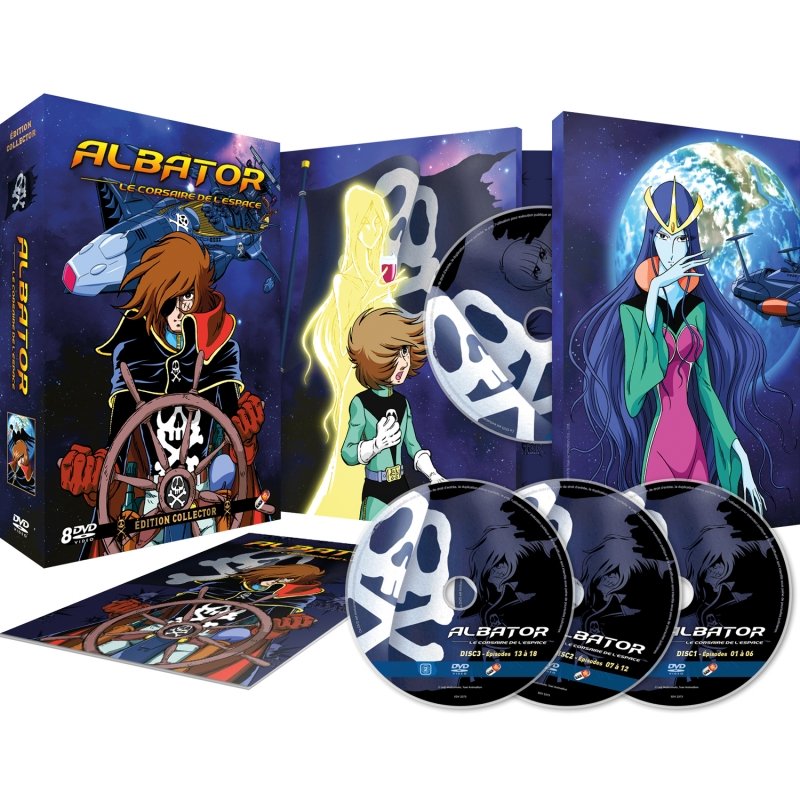 Albator - Intgrale - Edition Collector - Coffret DVD - Non censur