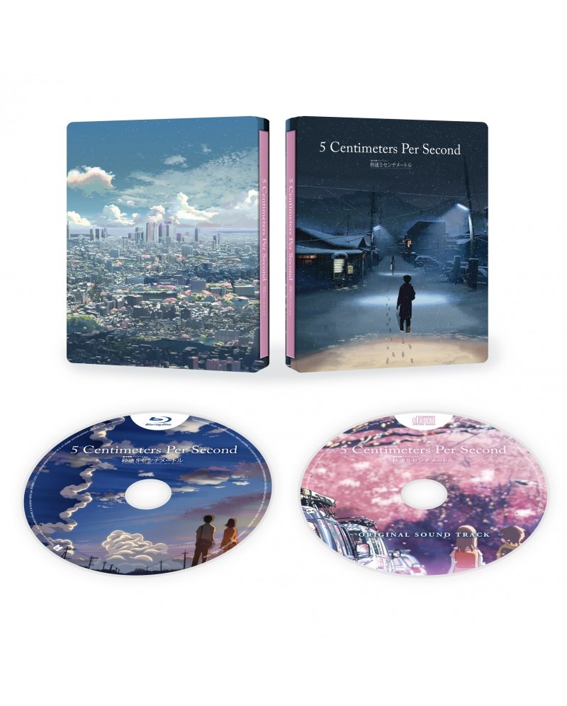 IMAGE 3 : 5 Centimeters Per Second - Film - Edition Steelbook - Blu-ray + CD