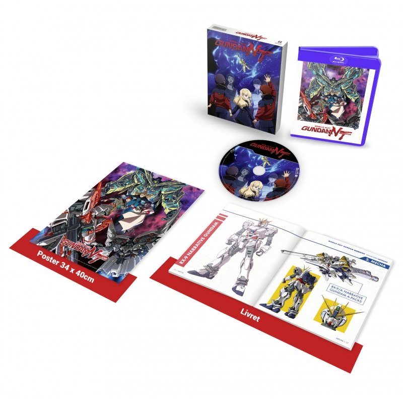 IMAGE 3 : Mobile Suit Gundam NT (Narrative) - Film - Edition Collector - Coffret Blu-ray