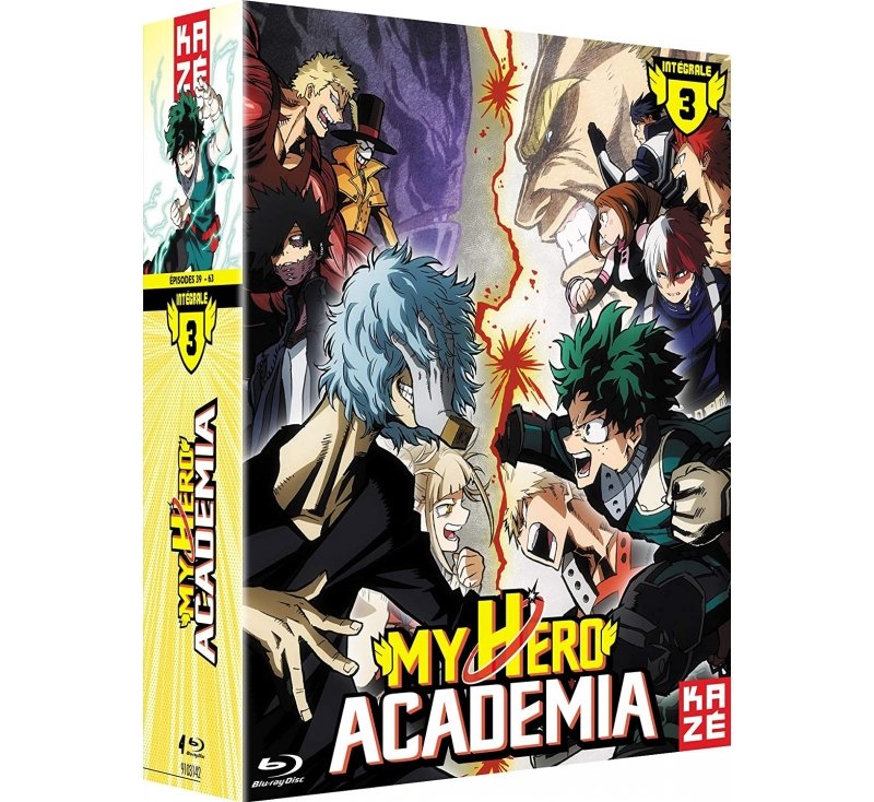 IMAGE 2 : My Hero Academia - Saison 3 - Collector - Coffret Blu-ray