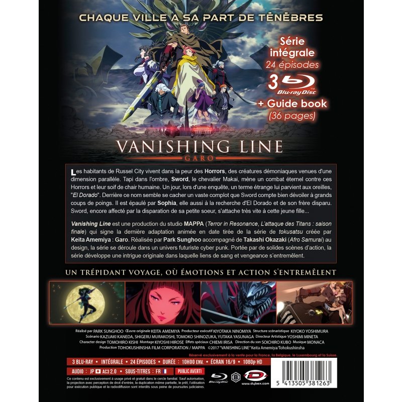 IMAGE 2 : Vanishing Line - Intégrale - Edition Collector - Coffret Blu-ray