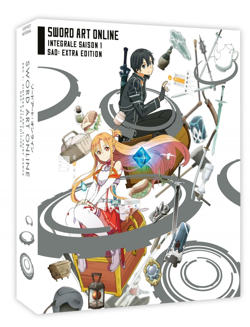 Sword Art Online - Saison 1 (Arc 1 + 2) + Extra (OAV) - Coffret Blu-ray