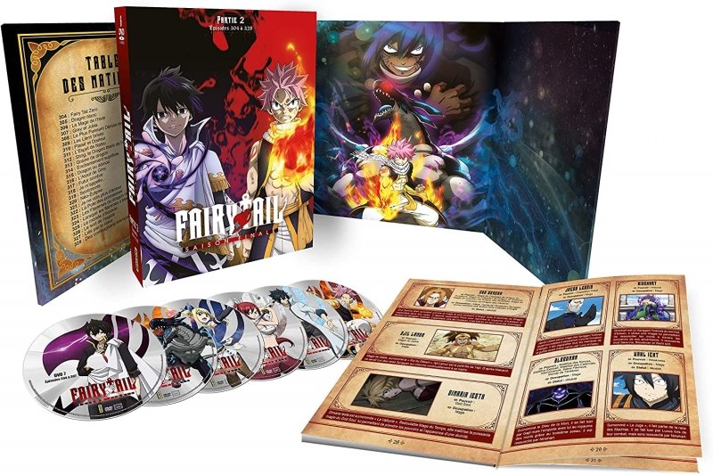 Fairy Tail - Dernière saison - Partie 2 - Edition Collector - Coffret DVD
