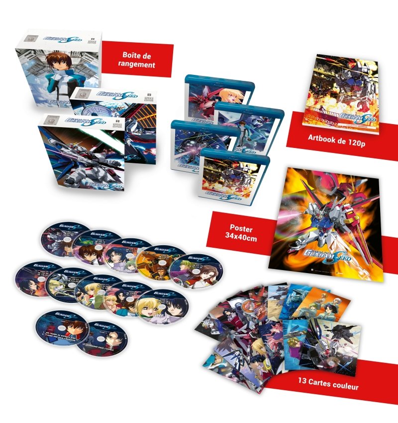 IMAGE 7 : Mobile Suit Gundam Seed - Intégrale + 3 Films - Edition Ultimate - Coffret Blu-ray