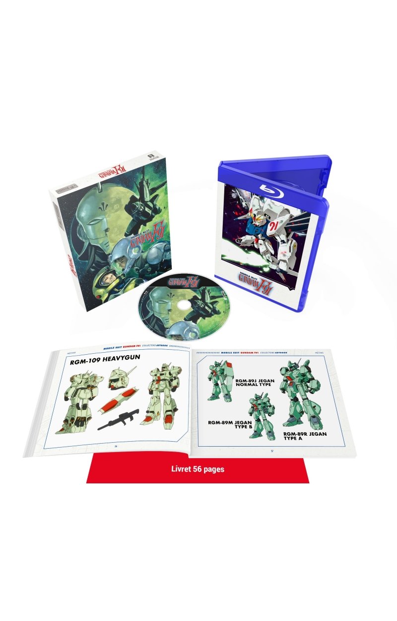 IMAGE 3 : Mobile Suit Gundam : F91 - Film - Edition Collector - Coffret Blu-ray