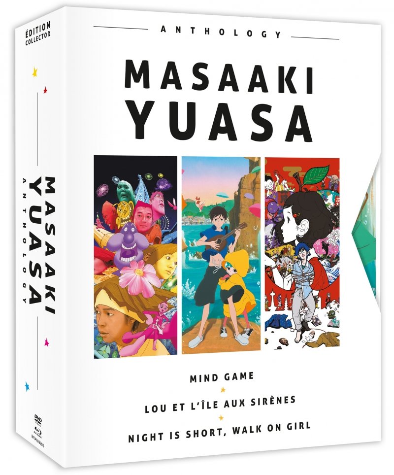 Masaaki Yuasa Anthology - 3 Films - Edition Limitée Collector - Coffret Blu-Ray
