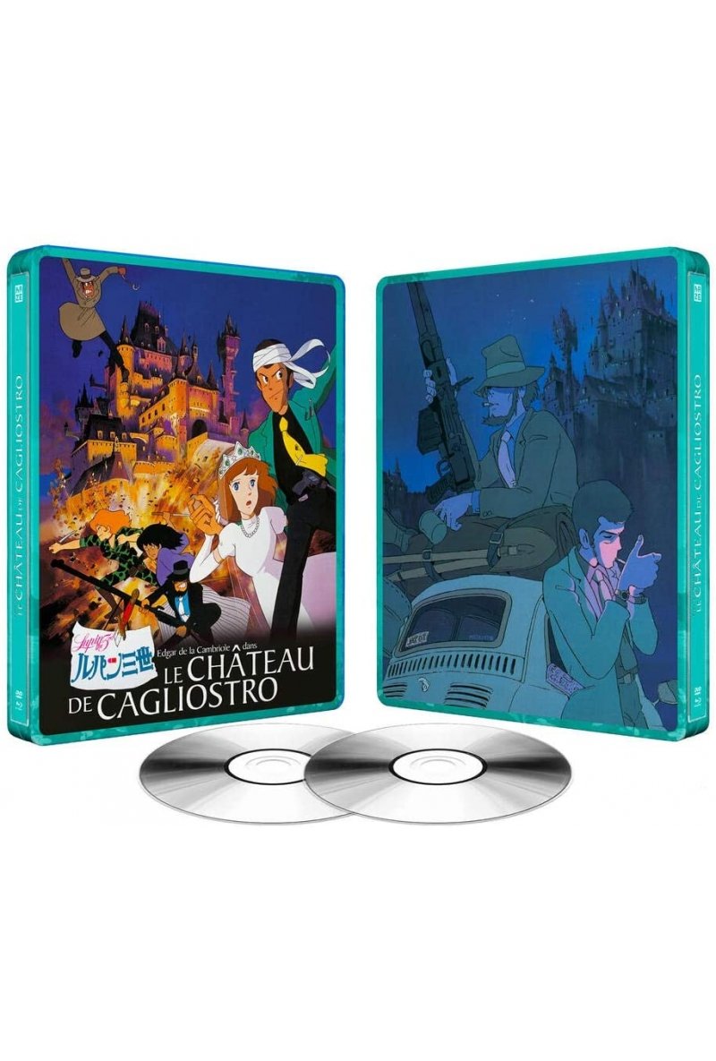 IMAGE 2 : Le château de Cagliostro - Film - Edition Steelbook - Combo Blu-ray + DVD - Edgar de La Cambriole (Lupin III)