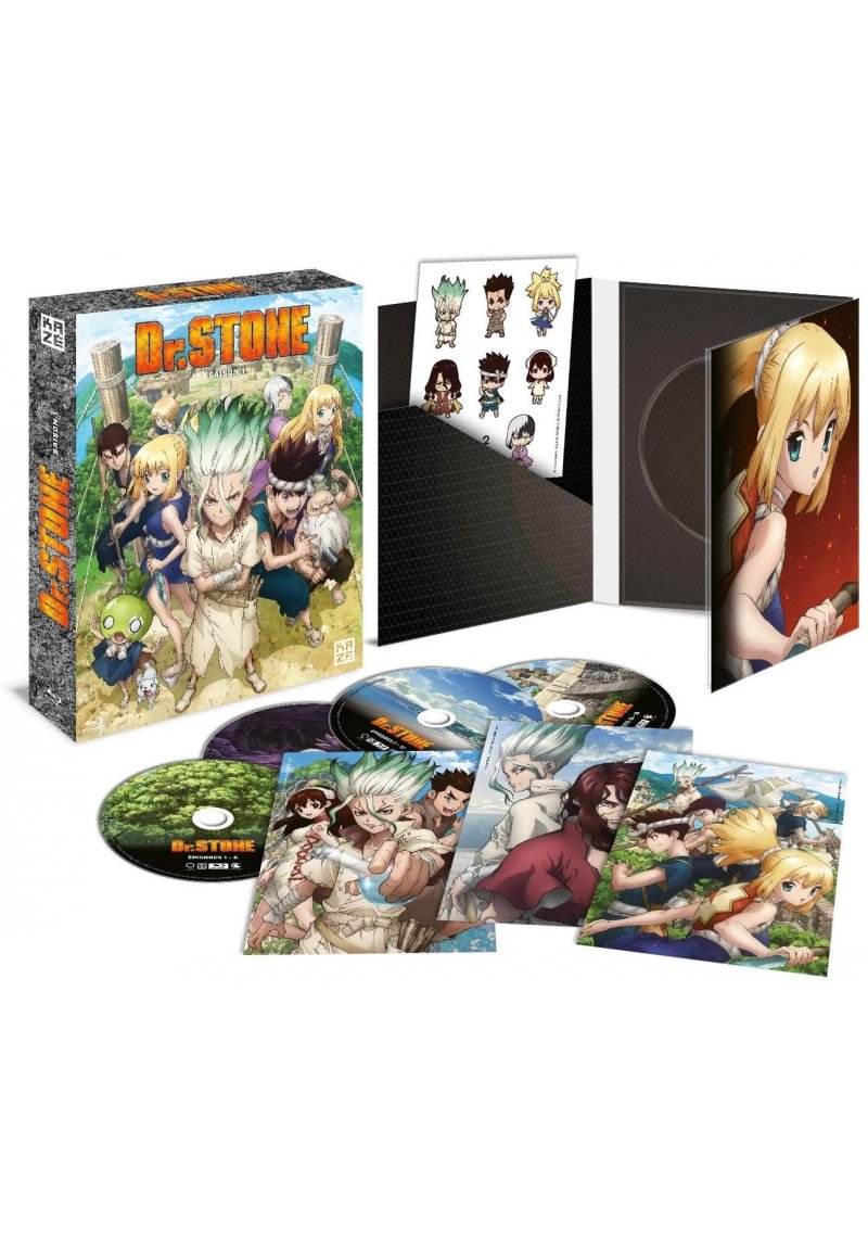 IMAGE 2 : Dr. Stone - Saison 1 - Coffret Blu-ray