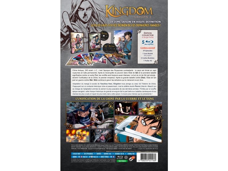IMAGE 3 : Kingdom - Saison 2 - Edition Collector Limitée - Coffret A4 Blu-ray