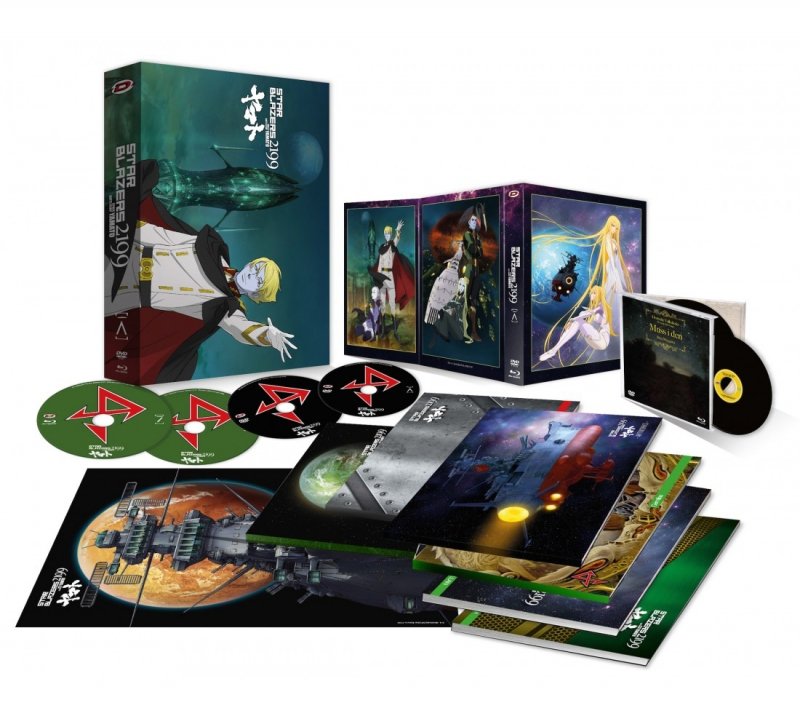Star Blazers : Space Battleship Yamato - Partie 2 - Edition collector limitée - Coffret A4 Combo Blu-ray + DVD