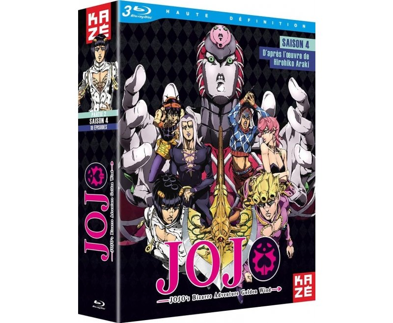 IMAGE 2 : Jojo's Bizarre Adventure - Saison 4 - Partie 2 (Arc : Golden Wind) - Coffret Blu-ray