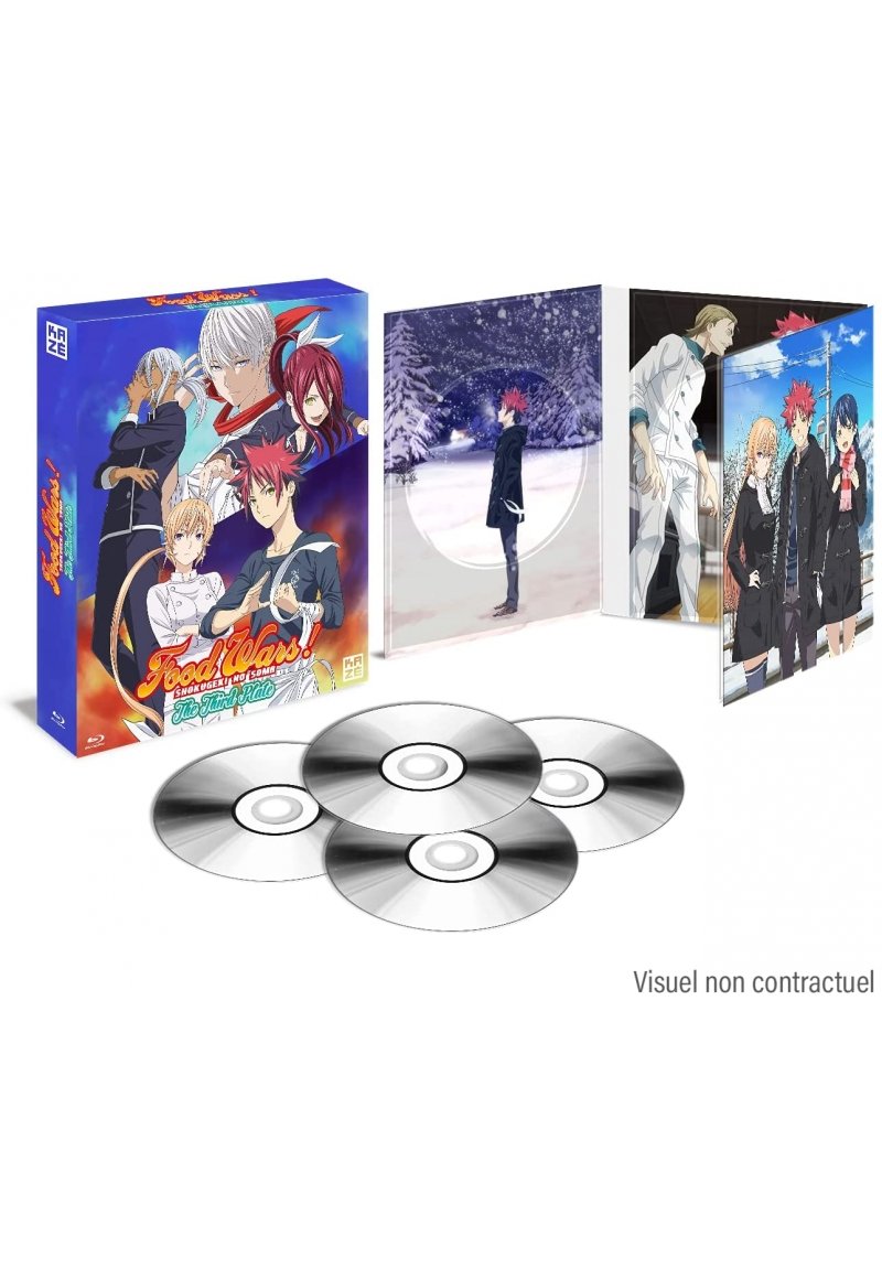 IMAGE 2 : Food Wars - Saison 3 - Coffret Blu-ray