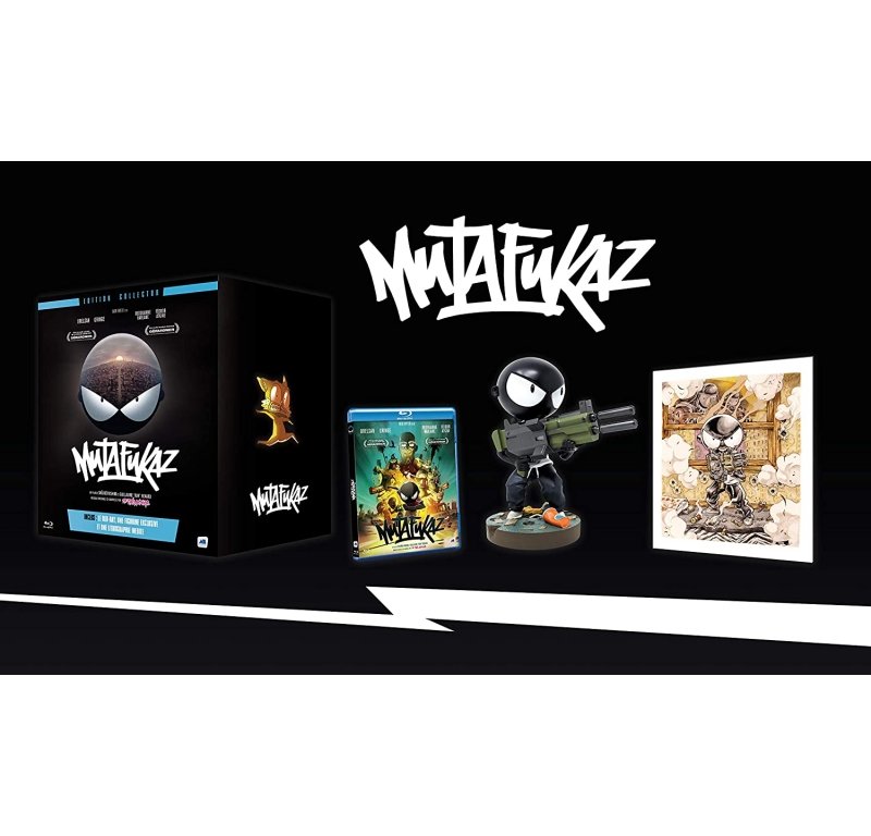 IMAGE 2 : Mutafukaz - Film - Edition Collector - Coffret Blu-ray + Figurine