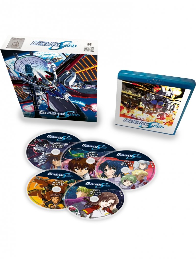 IMAGE 2 : Mobile Suit Gundam Seed - Partie 1 - Coffret Blu-ray Collector