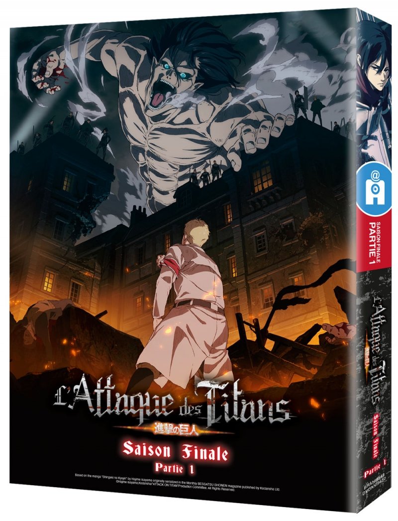 IMAGE 2 : L'Attaque des Titans - Saison 4 (Finale) - Partie 1 - Edition Collector - Coffret Blu-Ray