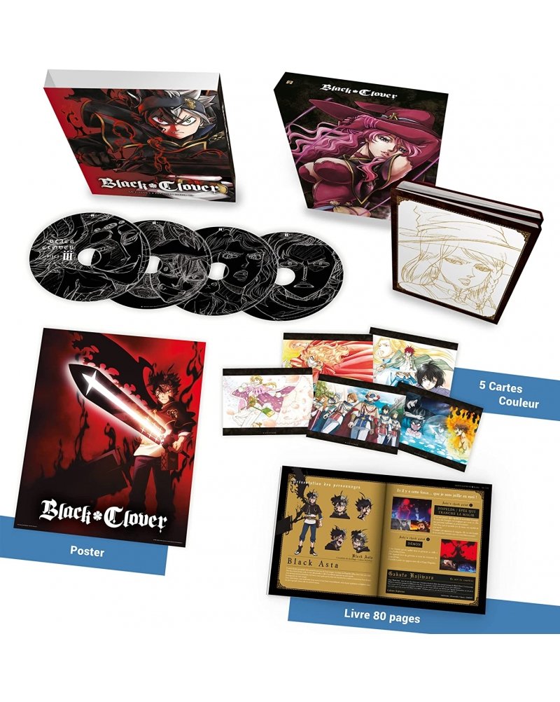 IMAGE 2 : Black Clover - Saison 2 - Partie 1 - Edition Collector - Coffret Blu-ray