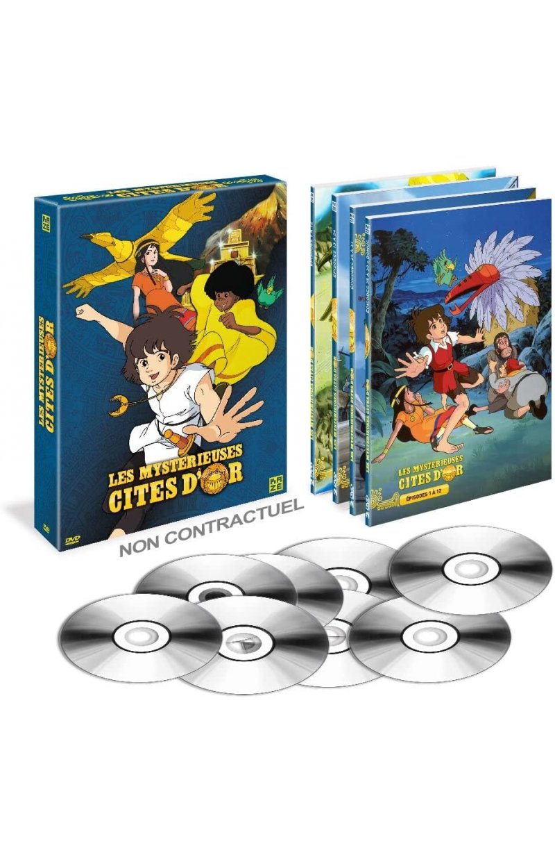 IMAGE 2 : Les Mystrieuses Cits d'Or - intgrale (Saison 1) - Coffret DVD