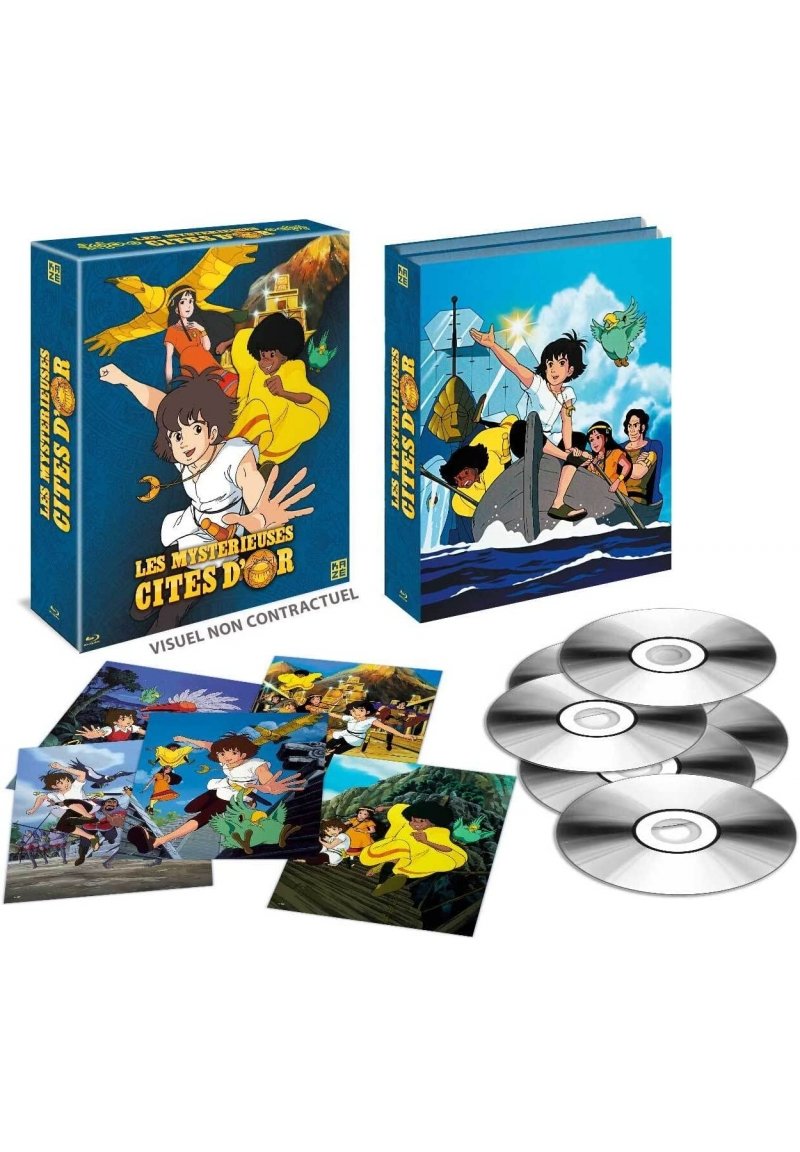 IMAGE 2 : Les Mystrieuses Cits d'Or - intgrale (Saison 1) - Coffret Blu-ray