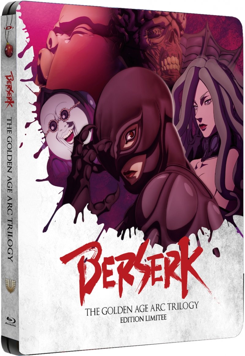 Berserk : l'Âge d'or - 3 films - Boitier métal - DVD