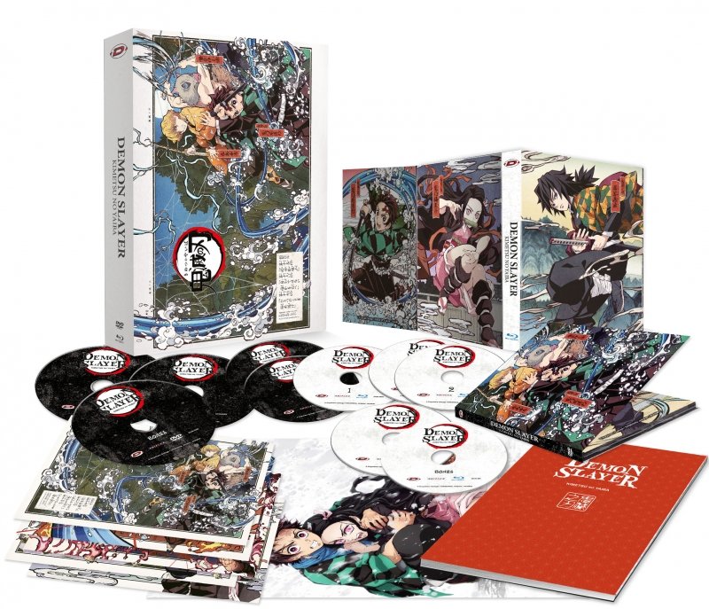 Demon Slayer - Saison 1 - Edition Collector Limite - Coffrets A4 - Combo DVD + Blu-ray