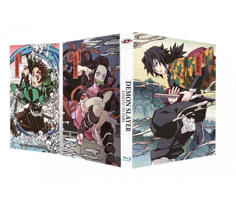 IMAGE 2 : Demon Slayer - Saison 1 - Edition Collector Limite - Coffrets A4 - Combo DVD + Blu-ray