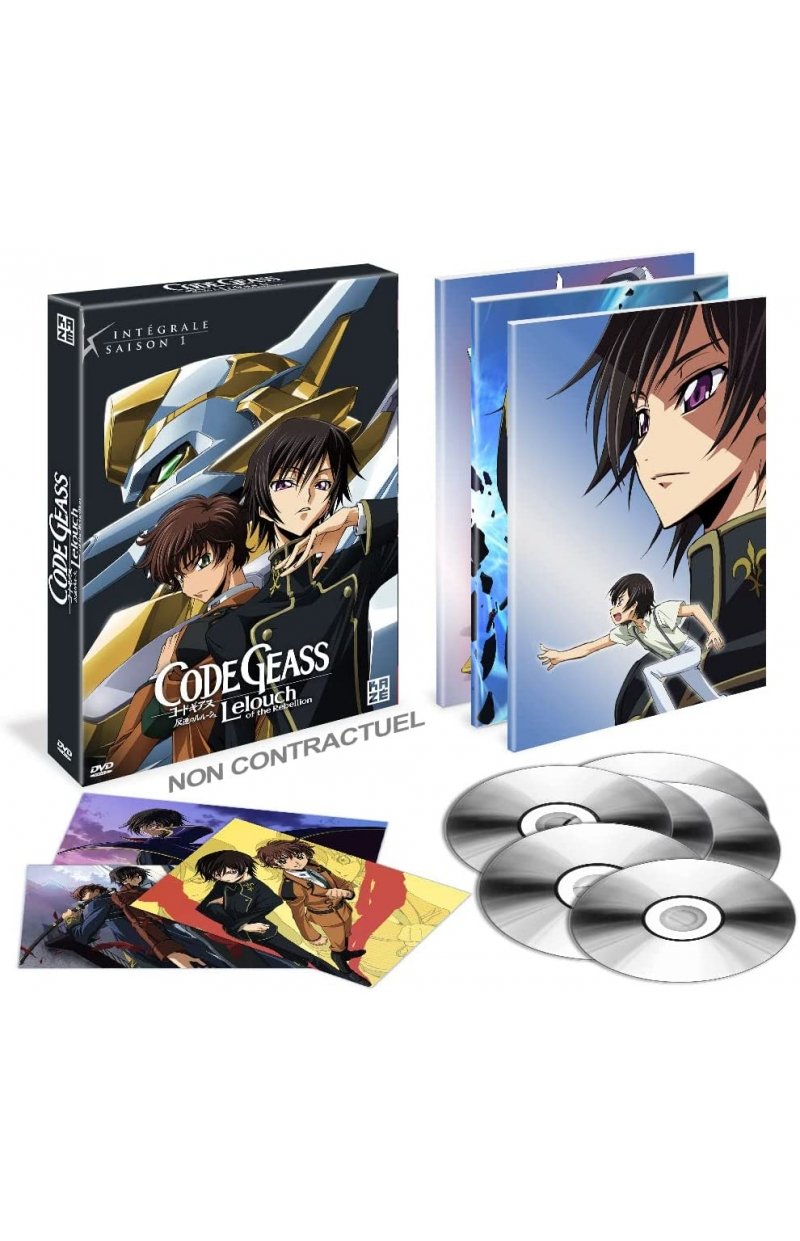 IMAGE 2 : Code Geass - Saison 1 - Coffret DVD (Edition 2022)