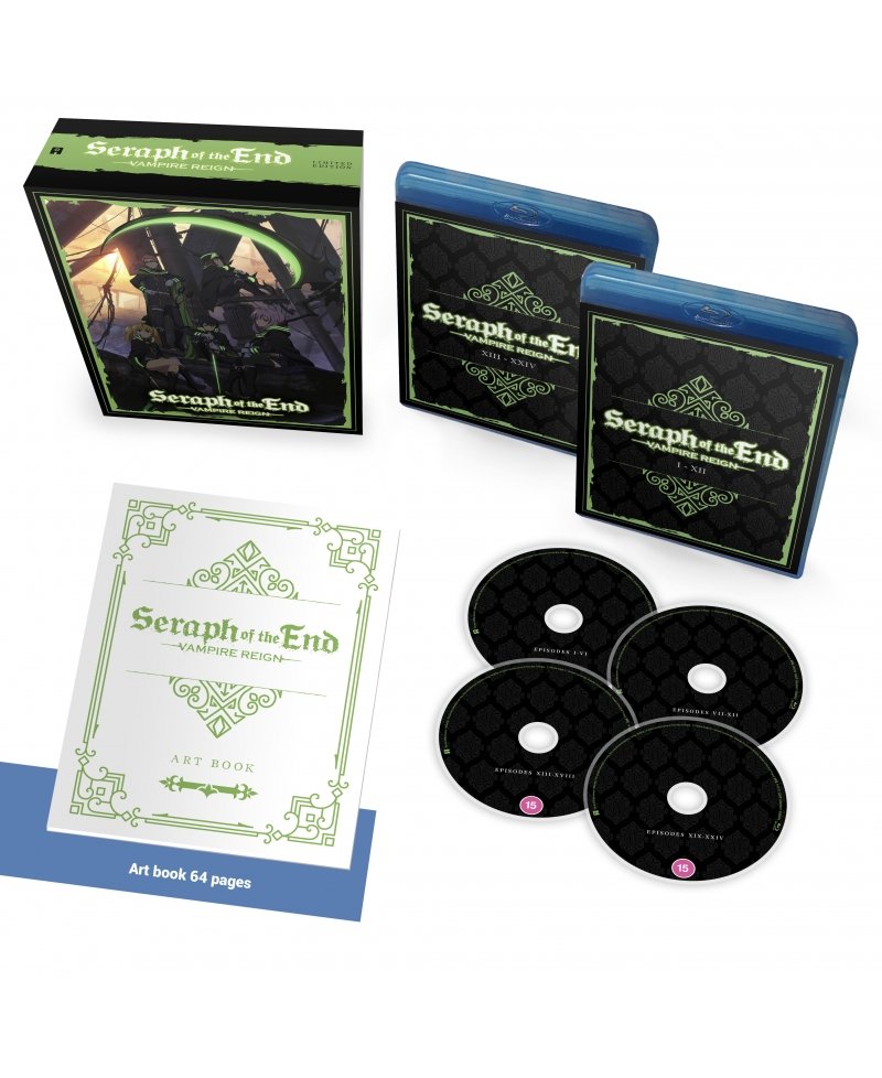 IMAGE 3 : Seraph of the End : Vampire Reign - Intégrale (Saisons 1 et 2) - Edition Limitée - Coffret Blu-ray