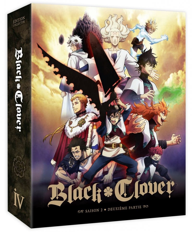Black Clover - Saison 2 - Partie 2 - Edition Collector - Coffret Blu-ray