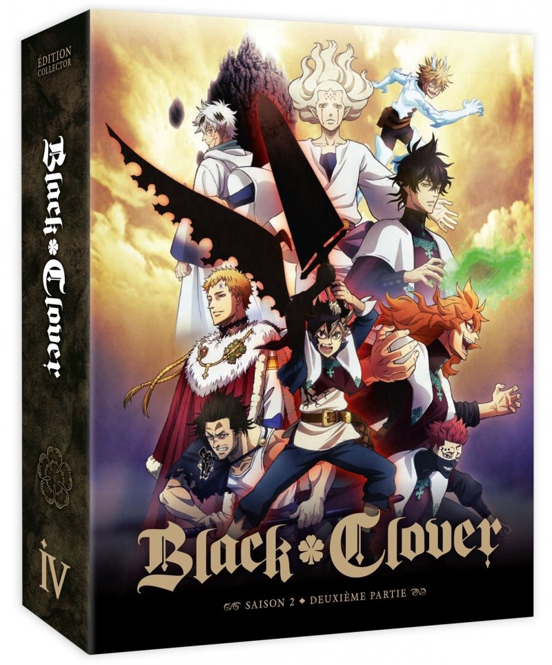 Black Clover - Saison 2 - Partie 2 - Edition Collector - Coffret DVD