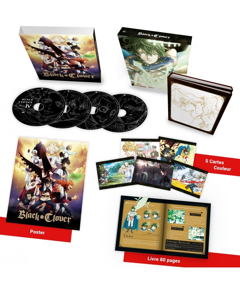 IMAGE 2 : Black Clover - Saison 2 - Partie 2 - Edition Collector - Coffret DVD