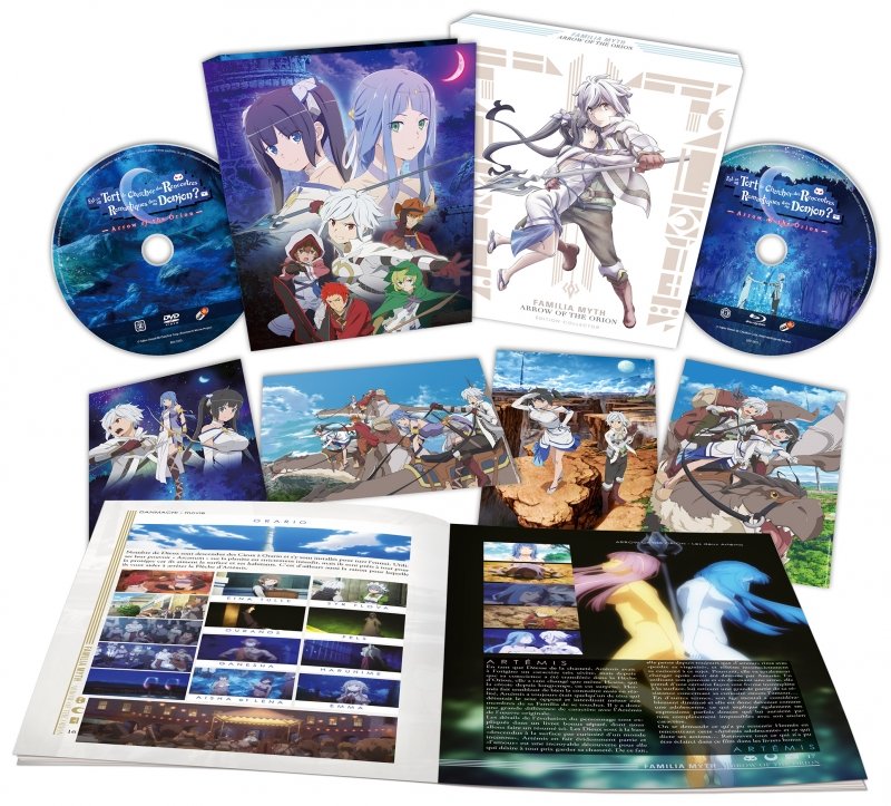 DanMachi: Familia Myth - Film : Arrow of the Orion - Collector DVD + Blu-ray