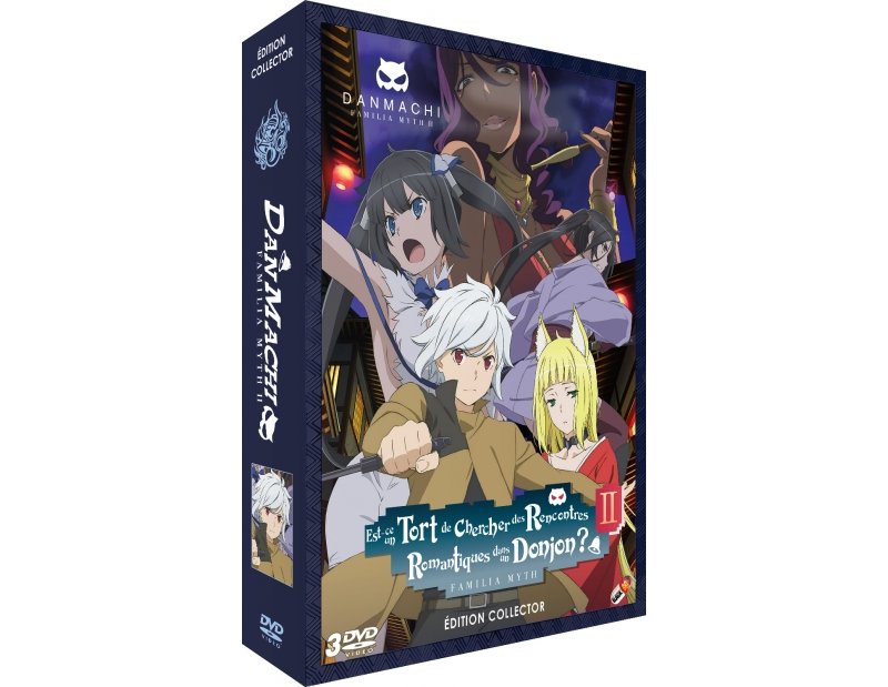 IMAGE 3 : DanMachi: Familia Myth - Saison 2 - Edition Collector - Coffret DVD