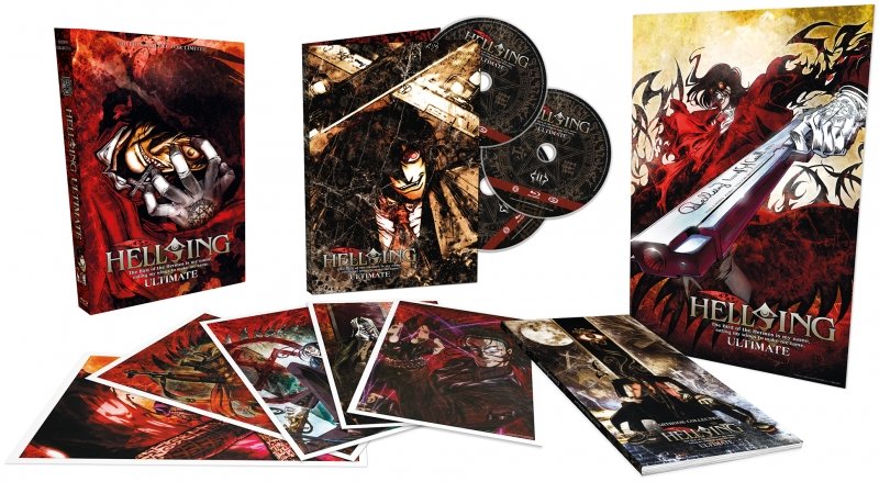 Hellsing Ultimate - Intgrale - Edition Collector Limite A4 - Coffret Blu-ray