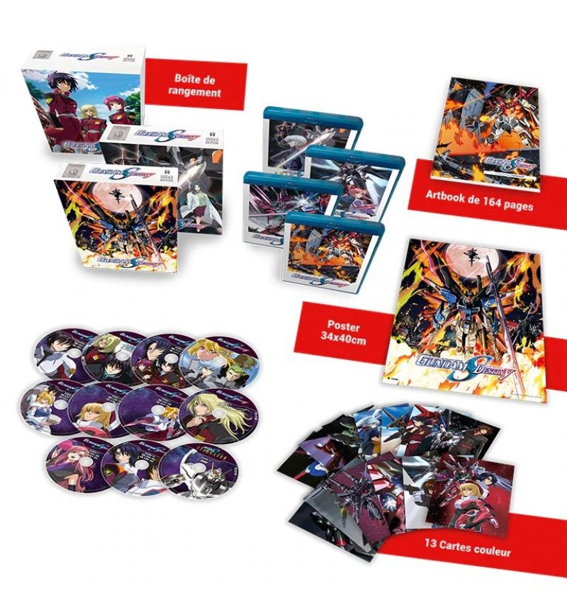 IMAGE 2 : Mobile Suit Gundam SEED Destiny - Intégrale - Edition Ultimate - Coffret Blu-ray