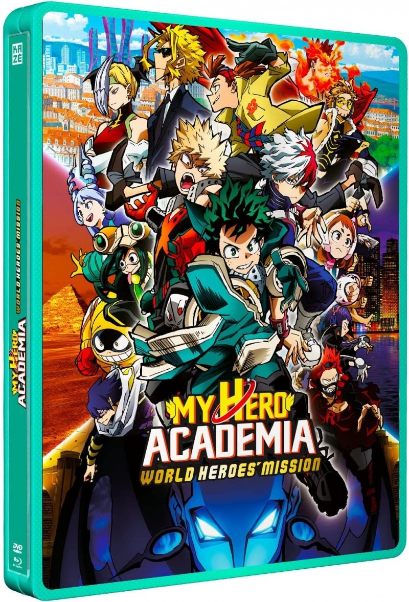 My Hero Academia - Film : World Heroes' Mission - Edition SteelBook - Combo Blu-ray + DVD