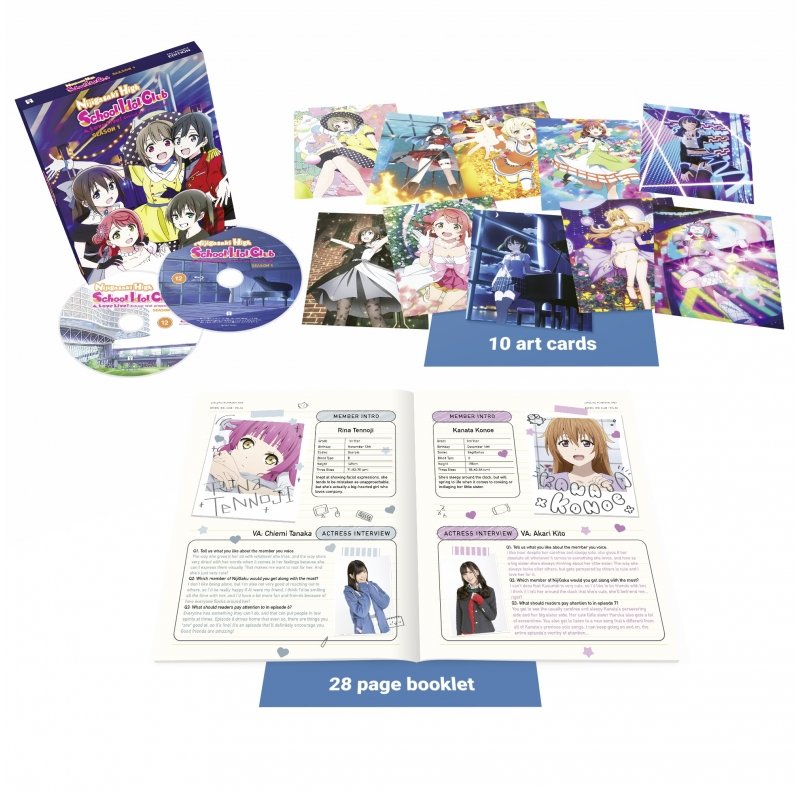 IMAGE 3 : Love Live! Nijigasaki High School Idol Club - Saison 1 - Edition Collector - Coffret Blu-ray