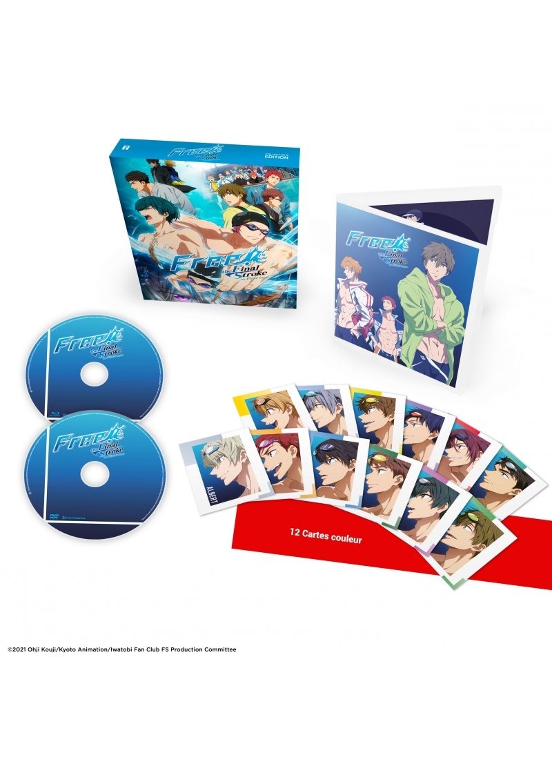 IMAGE 3 : Free! Final Stroke - Film 1 - Edition Collector - Coffret Combo Blu-ray + DVD