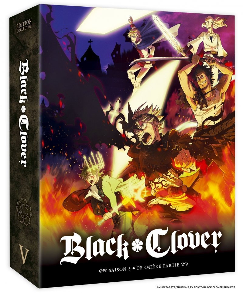 Black Clover - Saison 3 - Partie 1 - Edition Collector - Coffret DVD