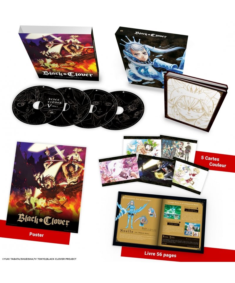 IMAGE 2 : Black Clover - Saison 3 - Partie 1 - Edition Collector - Coffret DVD