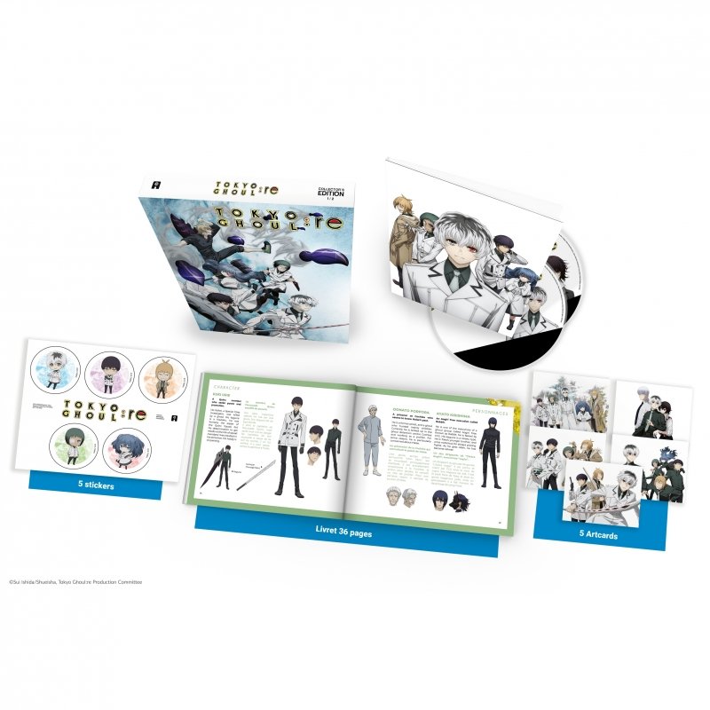 IMAGE 2 : Tokyo Ghoul:re - Intégrale - Edition Collector - Coffret Blu-ray