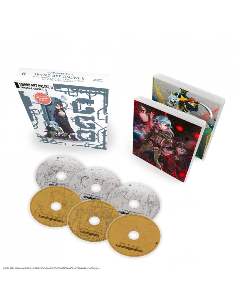 IMAGE 3 : Sword Art Online - Saison 2 - Coffret DVD