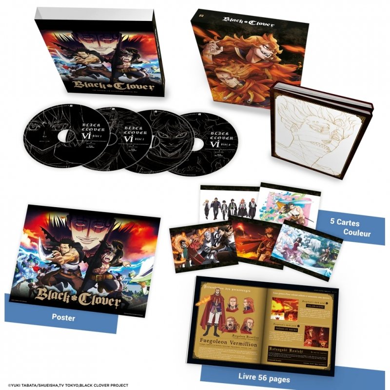 IMAGE 4 : Black Clover - Saison 3 - Partie 2 - Edition Collector - Coffret Blu-ray