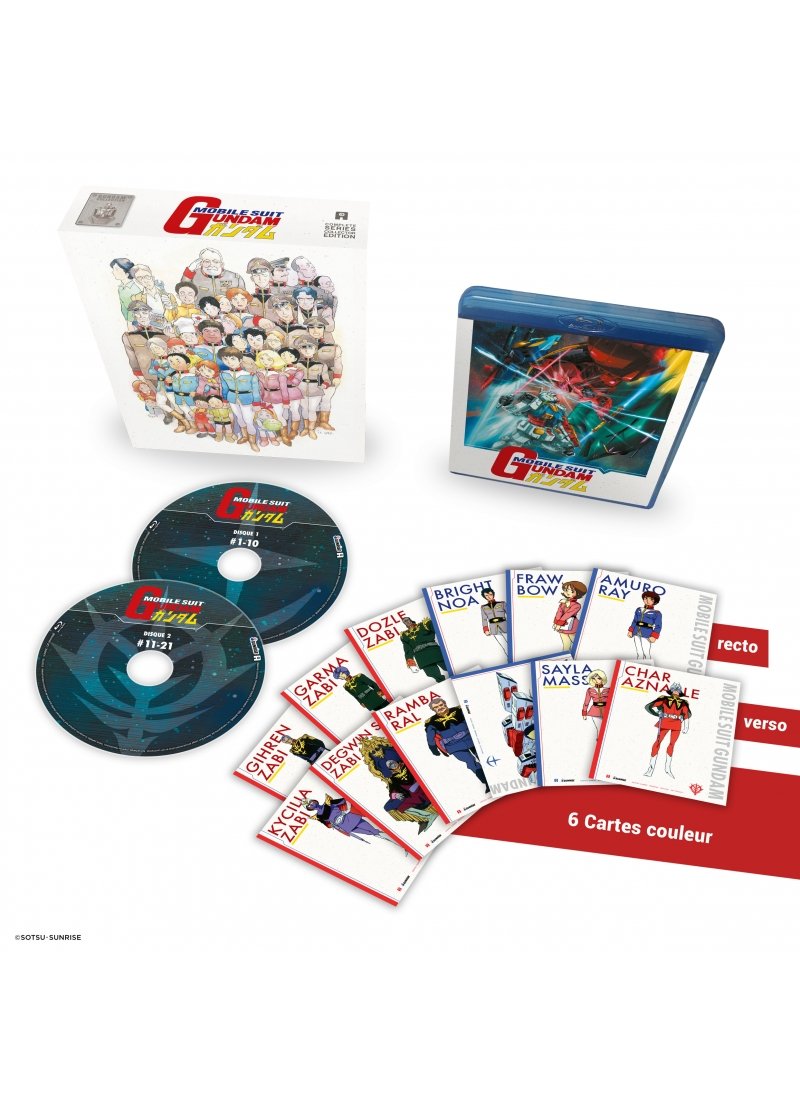 IMAGE 3 : Mobile Suit Gundam - Partie 1 - Edition Collector - Coffret Blu-ray