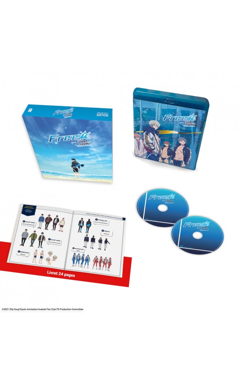 IMAGE 3 : Free! Final Stroke - Film 2 - Edition Collector - Coffret Combo Blu-ray + DVD