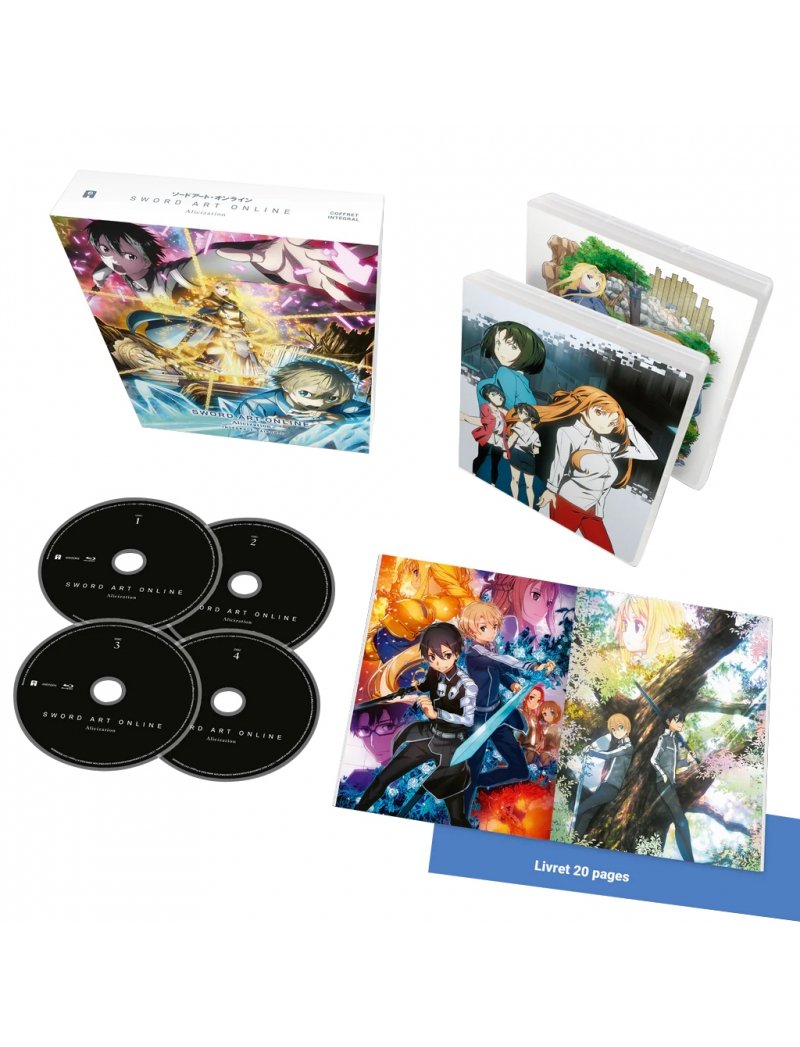 IMAGE 3 : Sword Art Online Alicization - Saison 1 - Coffret Blu-ray